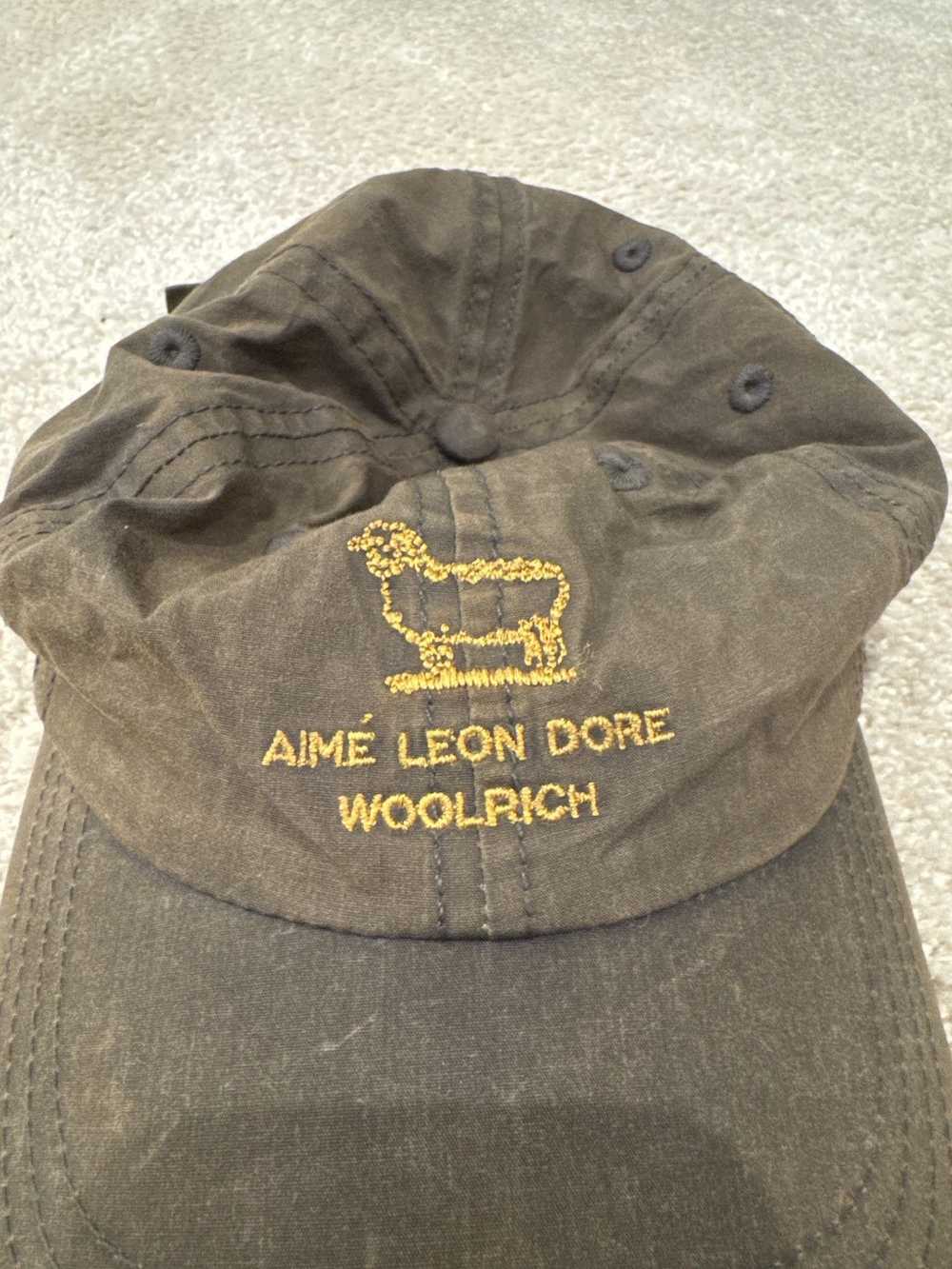 Aime Leon Dore ALD x Woolrich Waxed Cotton Hat - image 2