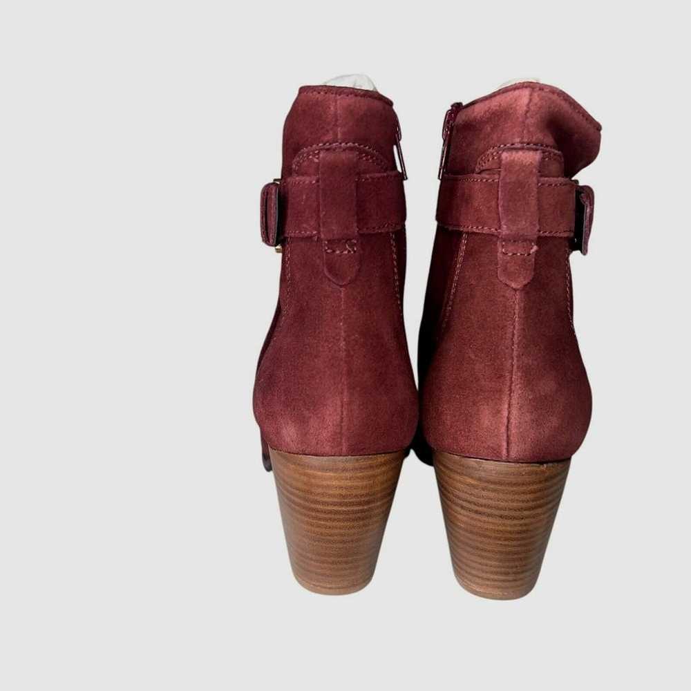 Diba Sleek Burgundy Suede Leather Bootie Women's … - image 4