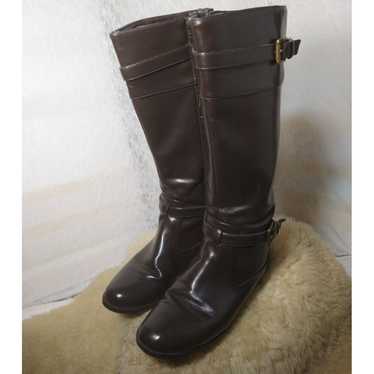 CHAPS POLO WOMANS RIDING BOOTS KNEE HIGH SIZE 7B … - image 1