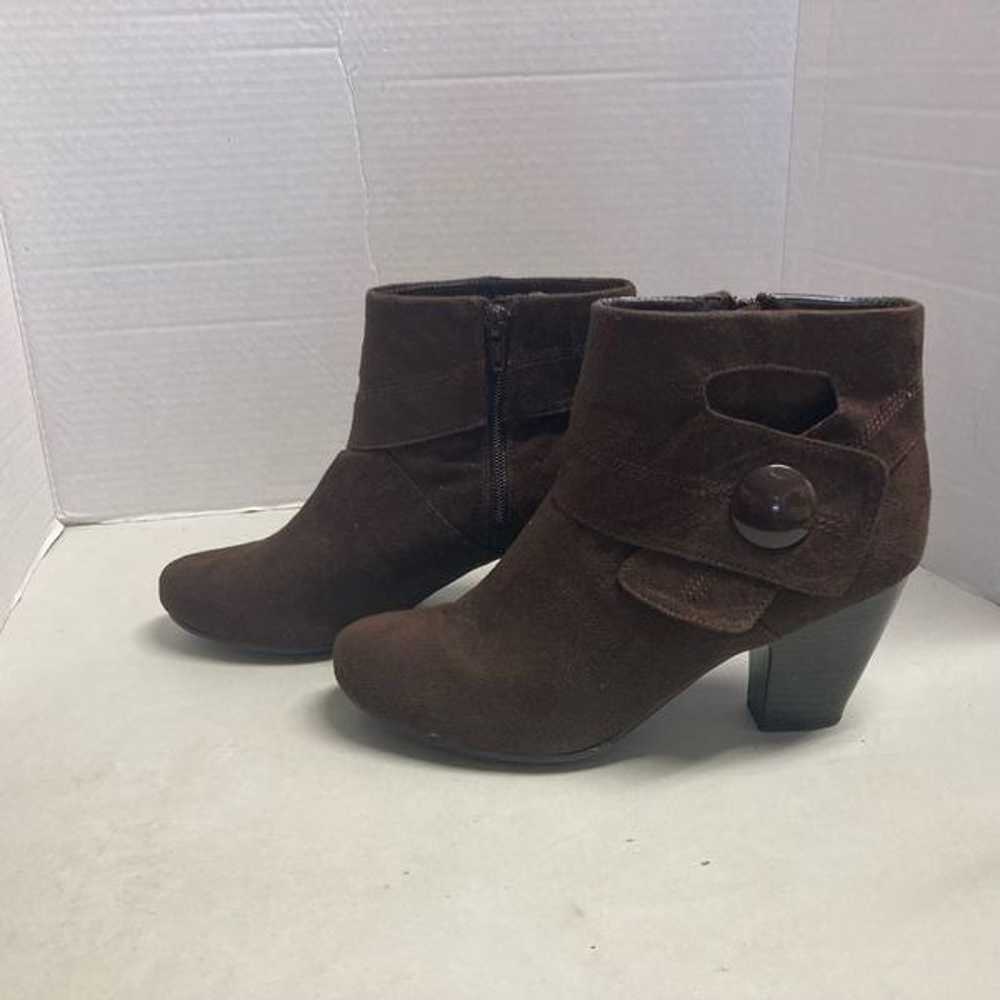 KIM ROGERS Brown Austin Booties Size 8.5 M - image 11