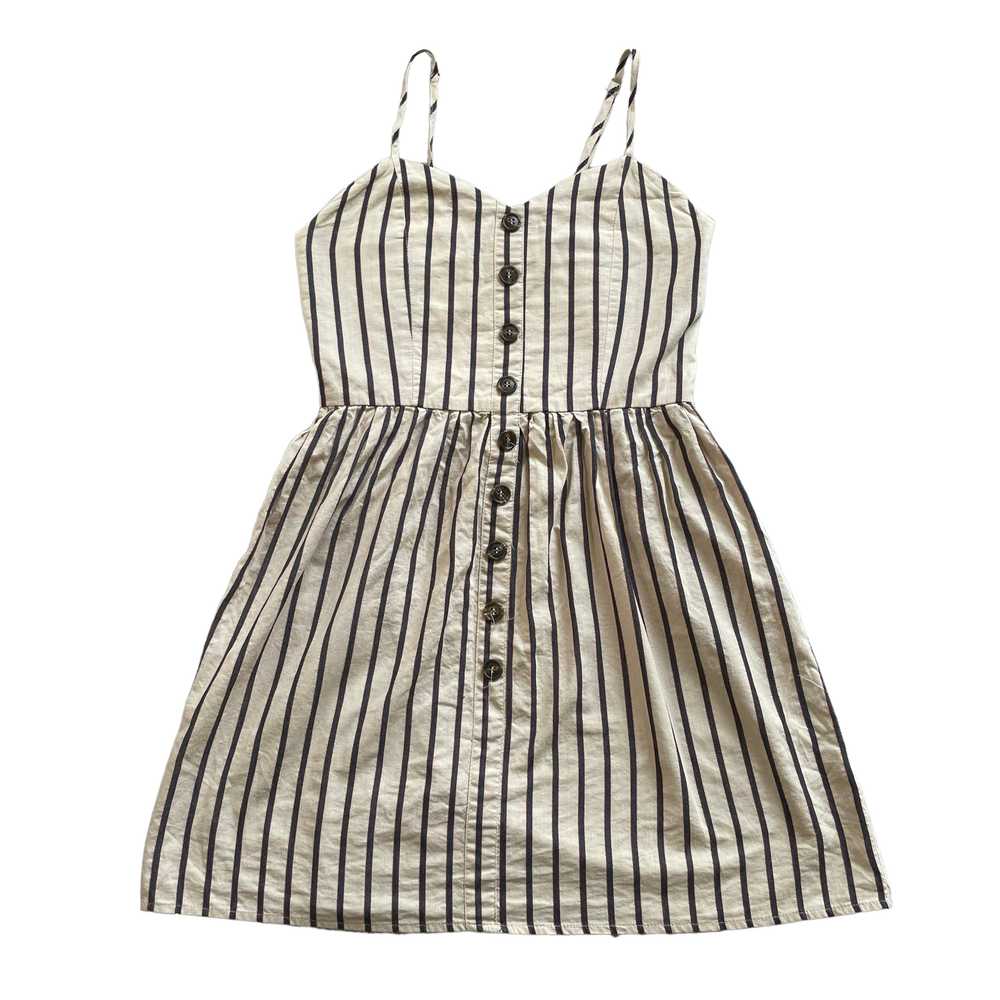 Sweetheart Empire waist striped dress size small - image 1