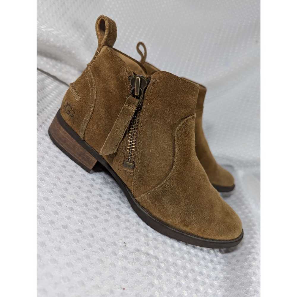 UGG! TOASTY WARM BROWN GENUINE SUEDE SHEEPSKIN, Z… - image 2