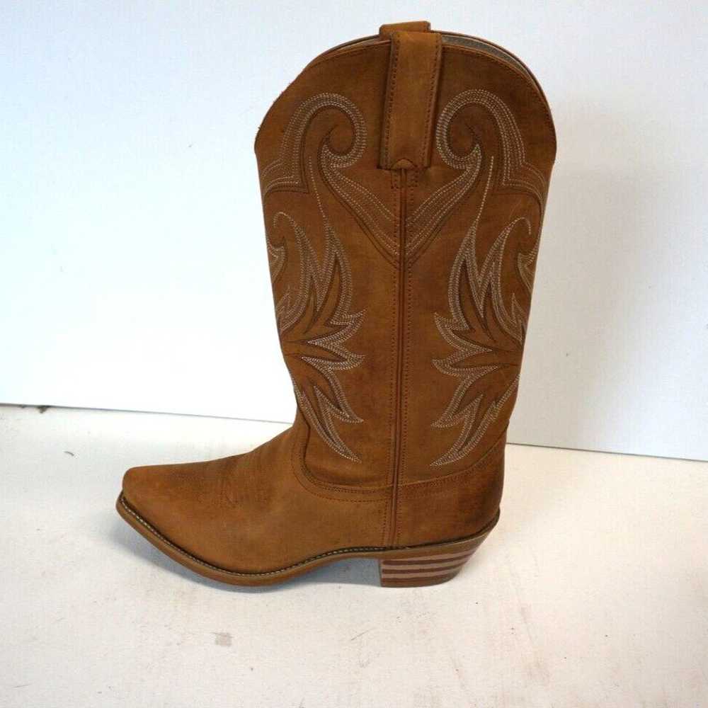 Durango Boots Womens Size 7.5M Brown Tan Leather … - image 2