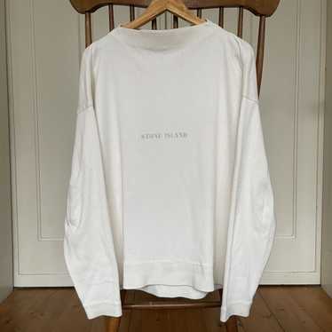 Stone Island 1980’s ribbed cotton boatneck sweater - image 1