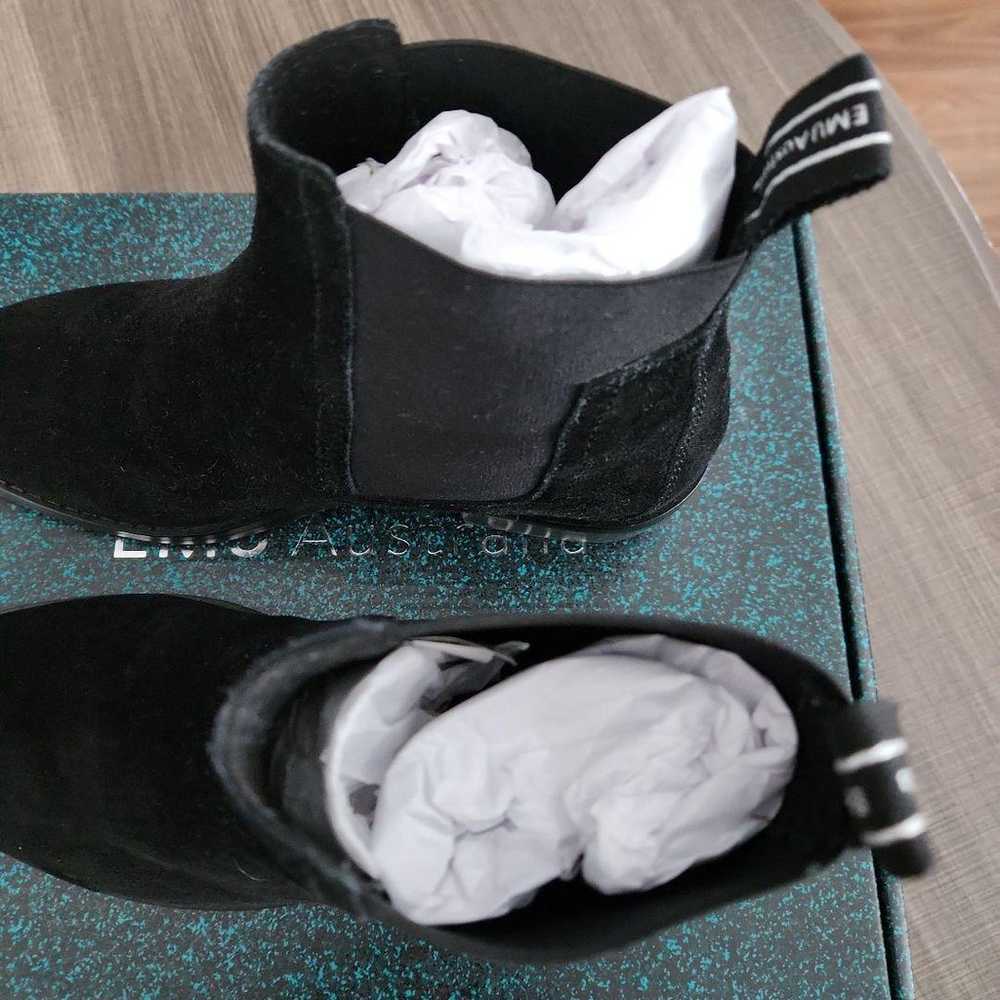 Emu Black Suede Side Gore Boots - image 3