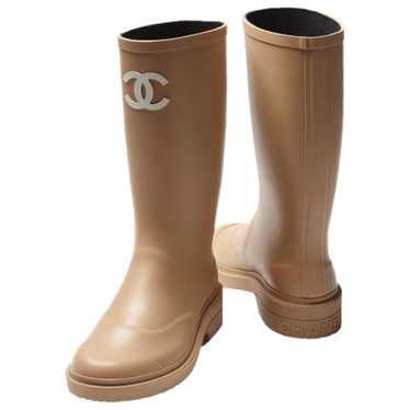 Chanel Wellington boots