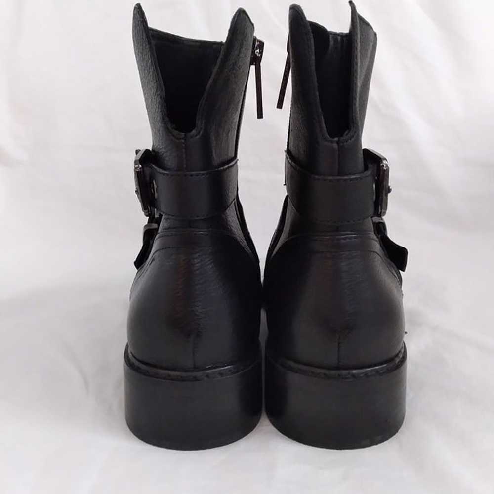 Kendall + Kylie "Nori" Leather Moto Boots, Size 8… - image 4