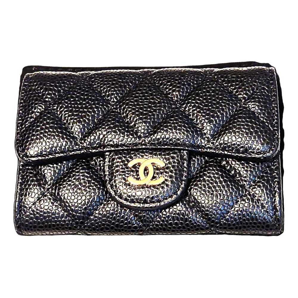 Chanel Timeless/Classique leather card wallet - image 1