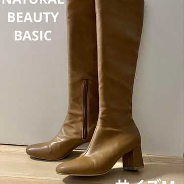 NATURAL BEAUTY BASIC Stretch Fit Long Boots