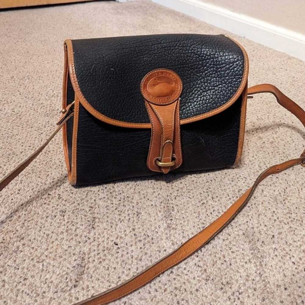 Rare Vintage Dooney and Bourke small Essex black … - image 2