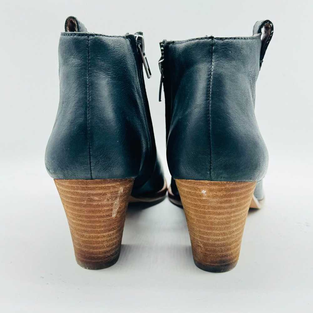 Madewell Boots Womens 9 Black Leather Ankle Booti… - image 6