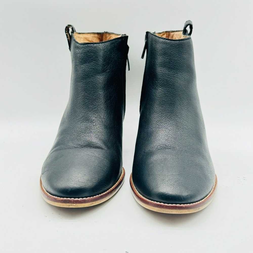 Madewell Boots Womens 9 Black Leather Ankle Booti… - image 8