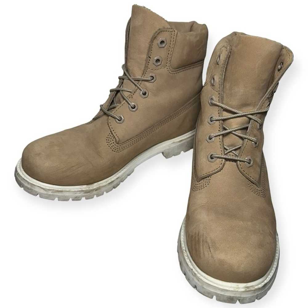 Timberland Women’s Size 8.5 Tan Light Brown Suede… - image 3