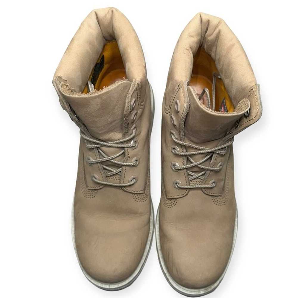 Timberland Women’s Size 8.5 Tan Light Brown Suede… - image 4