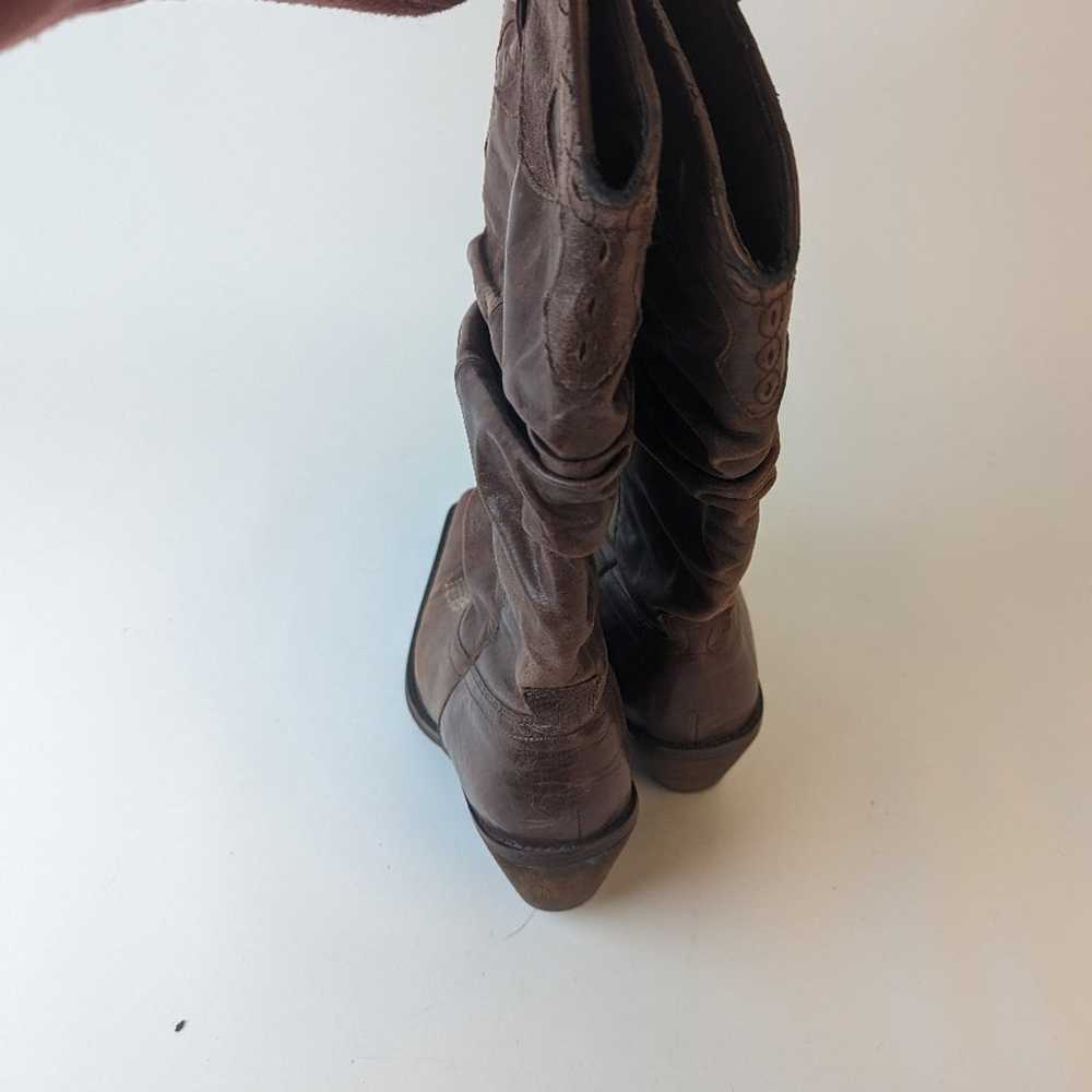 Steve Madden “Saddle” Slouchy Cowboy Boots - image 4