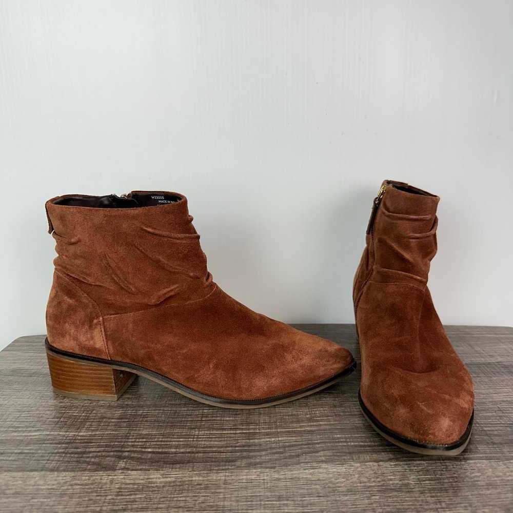 Cole Haan Maple Suede Booties Water Resistant Siz… - image 5