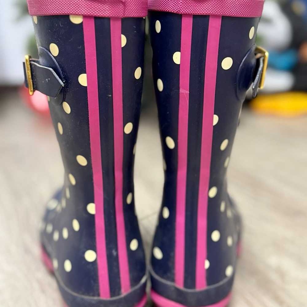 Joules Polka Dot Tall Wellies - image 3