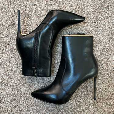 Michael Kors Leather Stiletto Ankle Booties