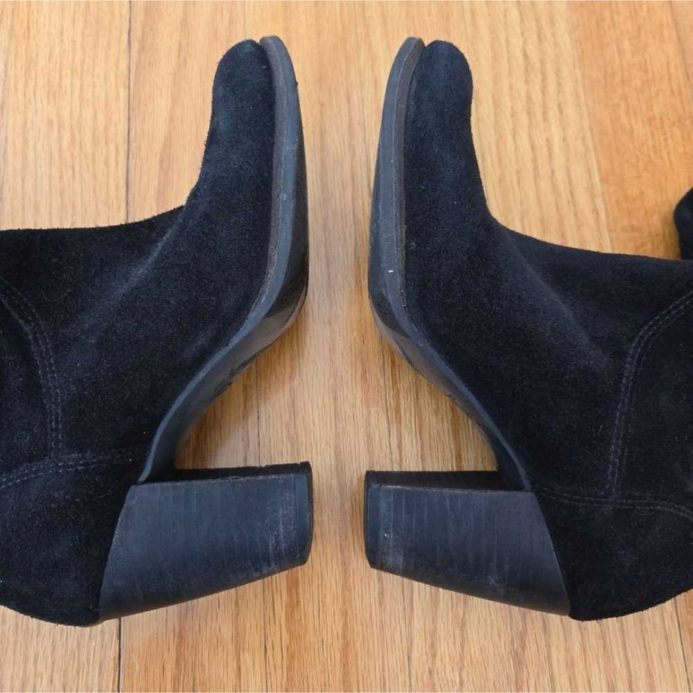 UGG boots Suede Knee high womans size 6.5 Black - image 10