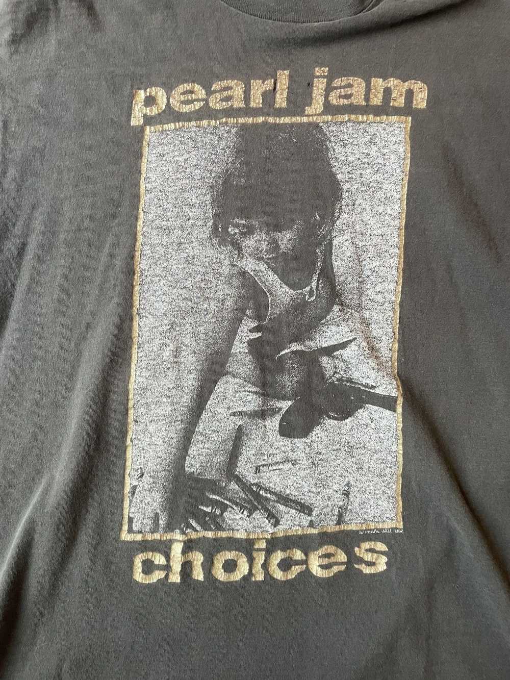 Vintage Vintage Pearl Jam Choices Jeremy T Shirt - image 3