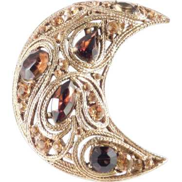 Mmworland Bundle ONLY --Nouveau Lady Crescent Moon sale Brooch Pin