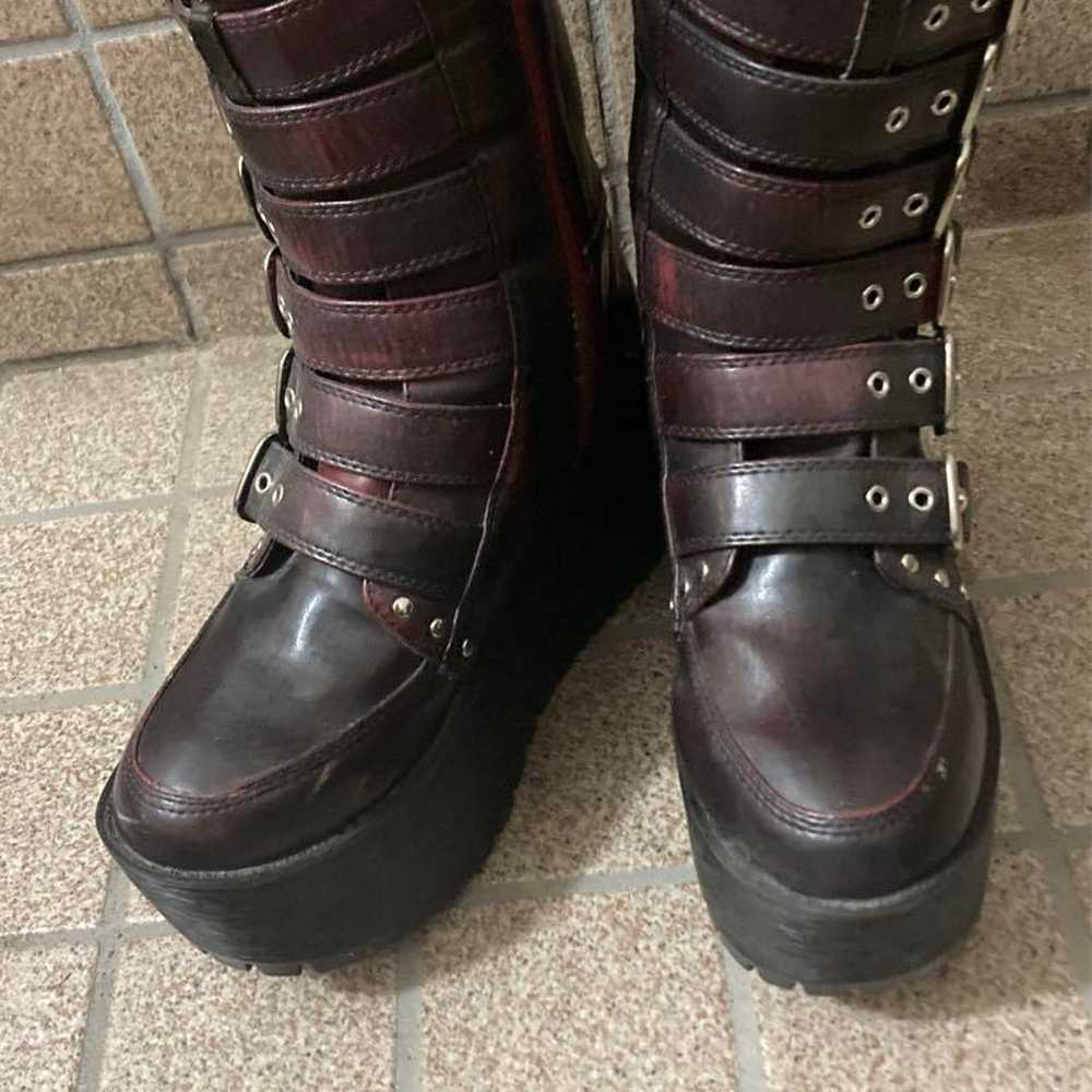 YOSUKE U.S.A Thick-soled Boots - image 5