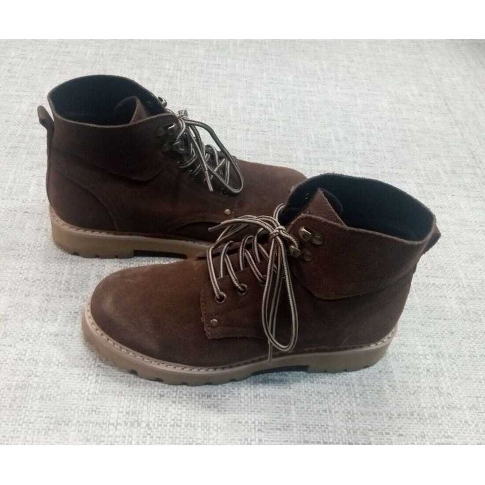 Propet Size 8.5A BROWN/TAN Chukka Style Leather B… - image 1