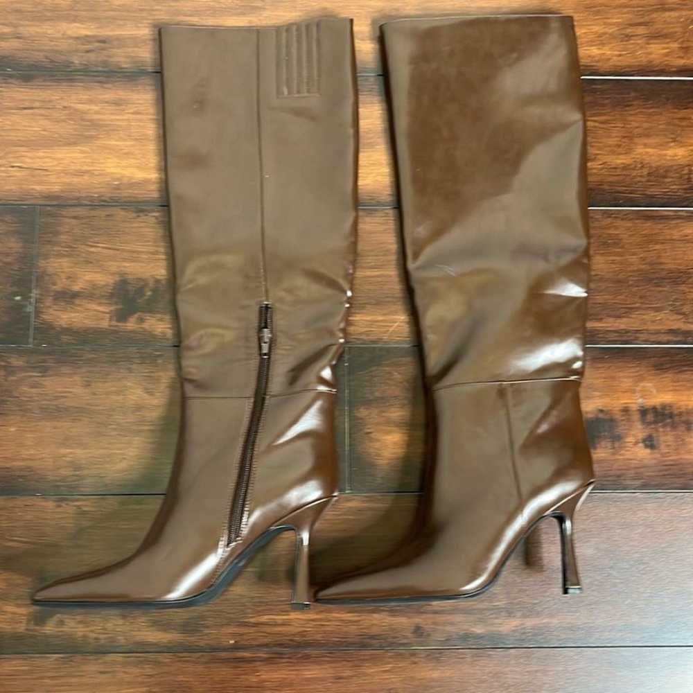 Jeffrey Campbell Sincerely Knee High Boots Women'… - image 7