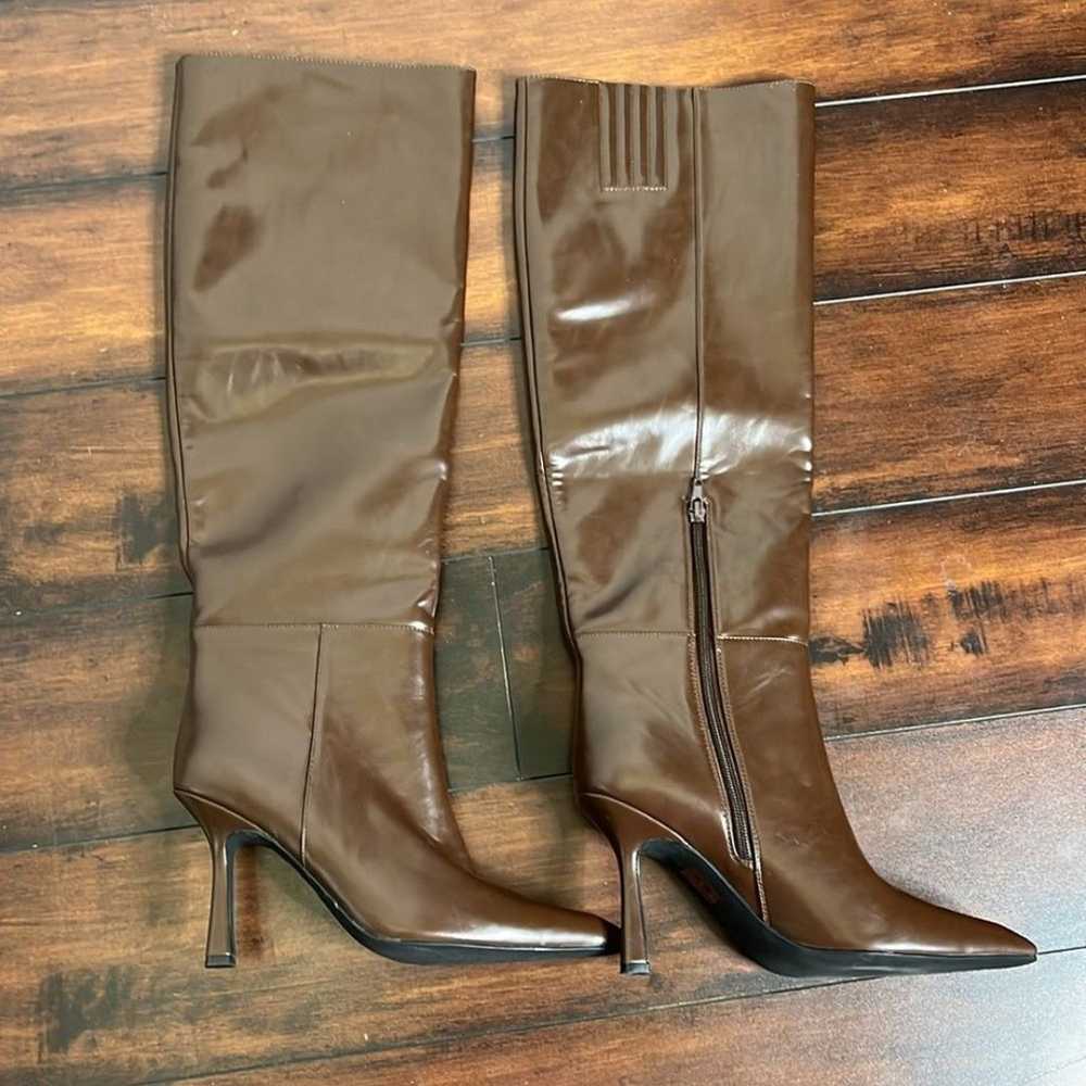 Jeffrey Campbell Sincerely Knee High Boots Women'… - image 9