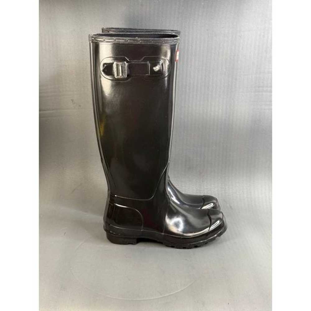 Hunter Original Tall Gloss Waterproof Rain Boots,… - image 1