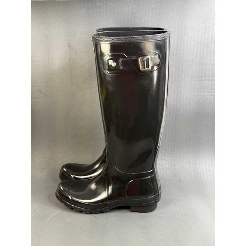 Hunter Original Tall Gloss Waterproof Rain Boots,… - image 3