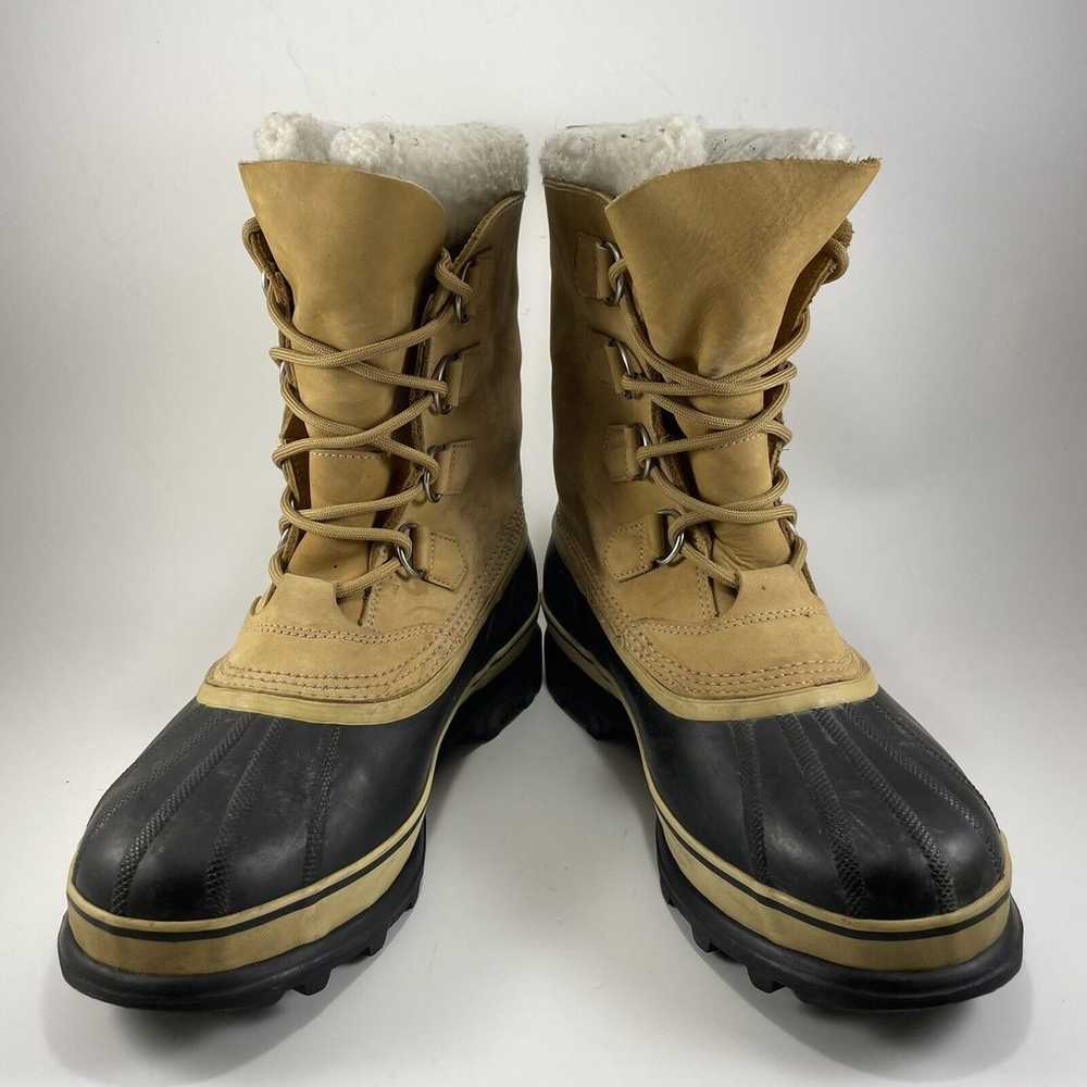 Sorel Caribou II Boots Womens Size 10 Tan Waterpr… - image 2