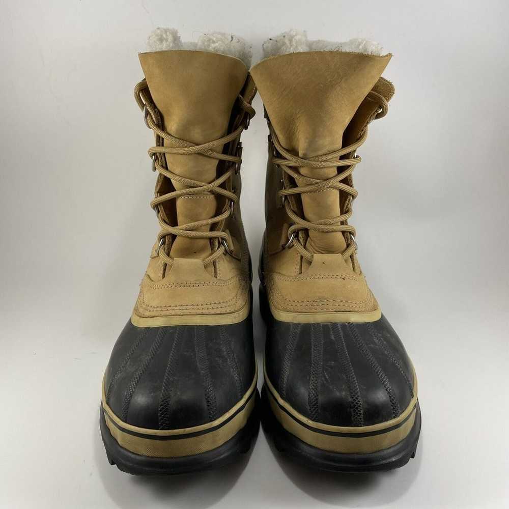 Sorel Caribou II Boots Womens Size 10 Tan Waterpr… - image 3