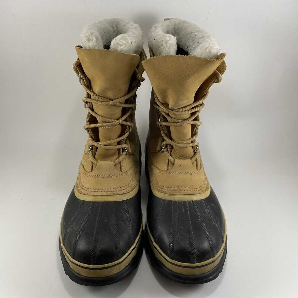 Sorel Caribou II Boots Womens Size 10 Tan Waterpr… - image 4