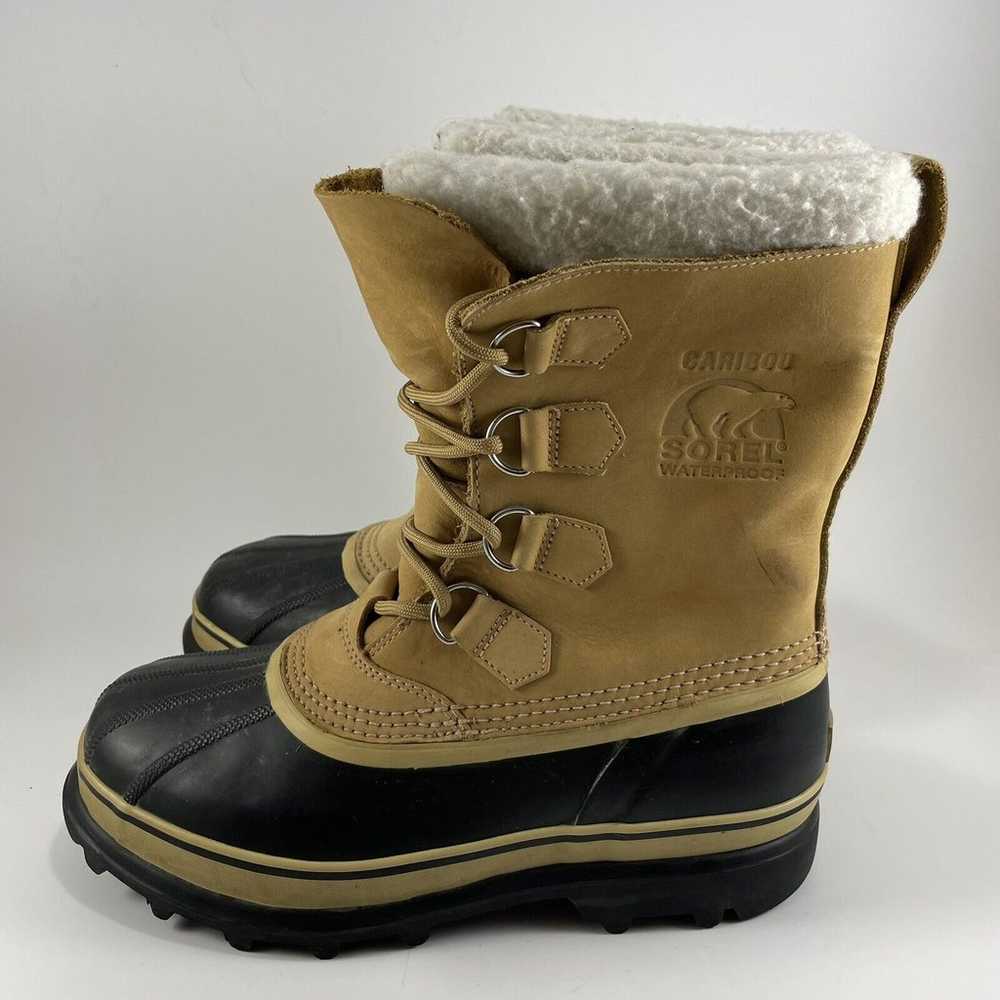 Sorel Caribou II Boots Womens Size 10 Tan Waterpr… - image 5