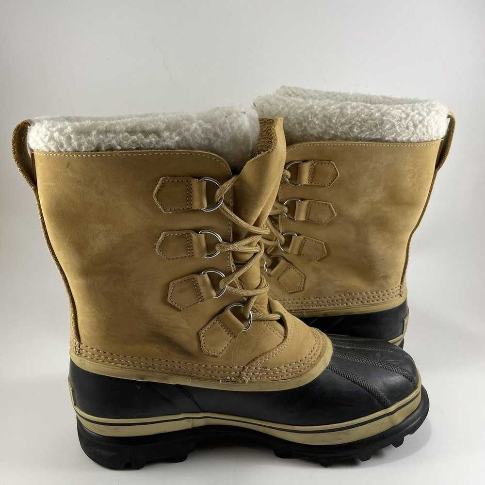 Sorel Caribou II Boots Womens Size 10 Tan Waterpr… - image 6