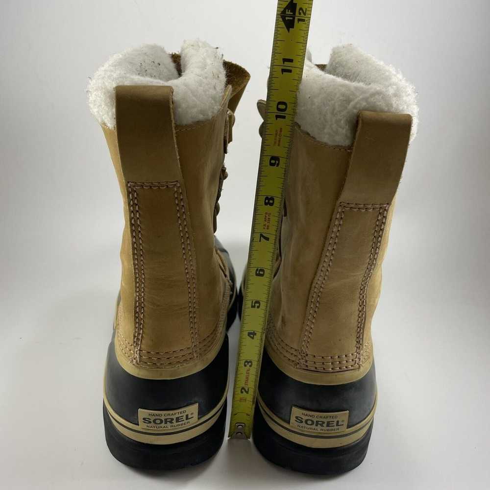 Sorel Caribou II Boots Womens Size 10 Tan Waterpr… - image 8