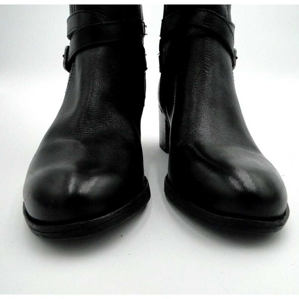 Marc Fisher Kacee Tall Black Leather Riding Boots… - image 3