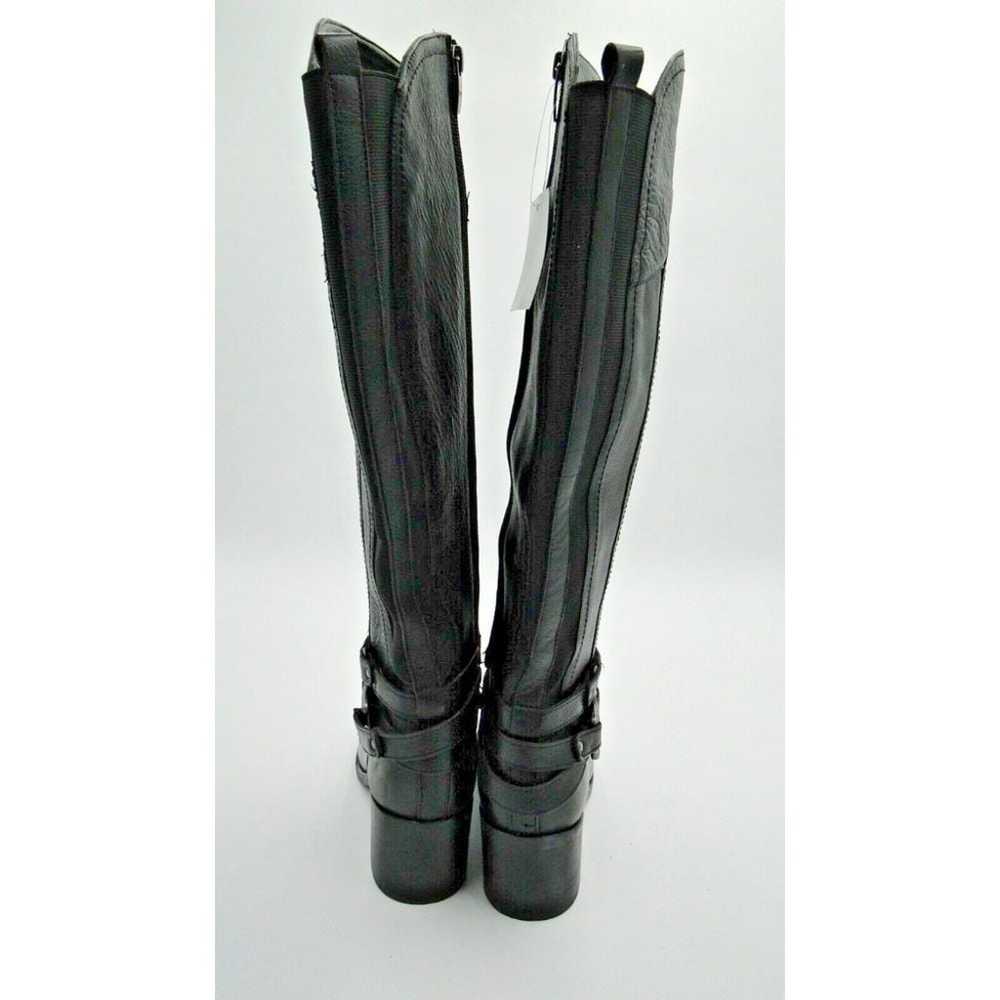 Marc Fisher Kacee Tall Black Leather Riding Boots… - image 5