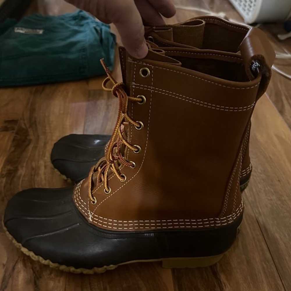 LL bean high quality duck boots work boots or cas… - image 2