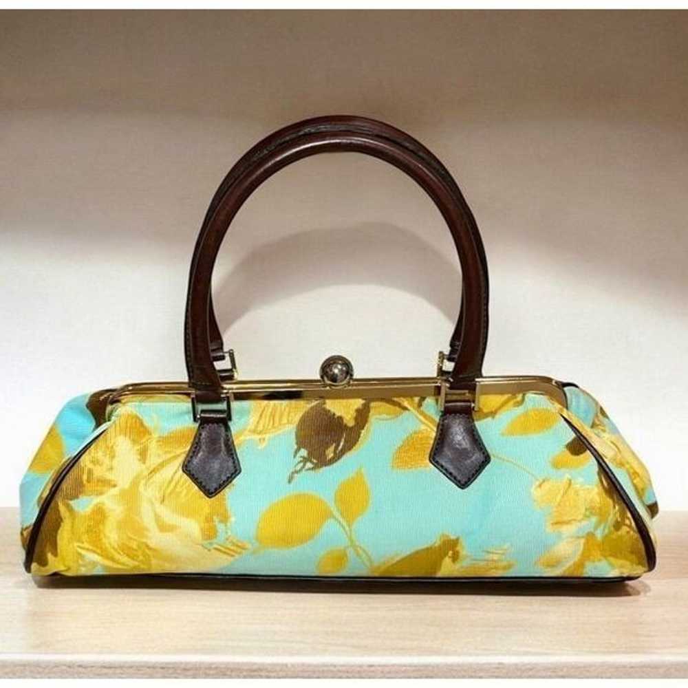 Glenda Gies Jackie Style #1132 Floral Hand Bag - image 2