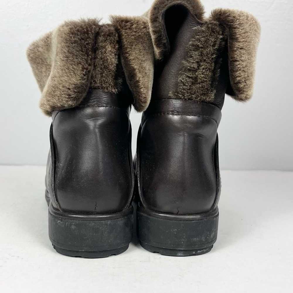 Stuart Weitzman Leather Winter Booties Ankle Boot… - image 3