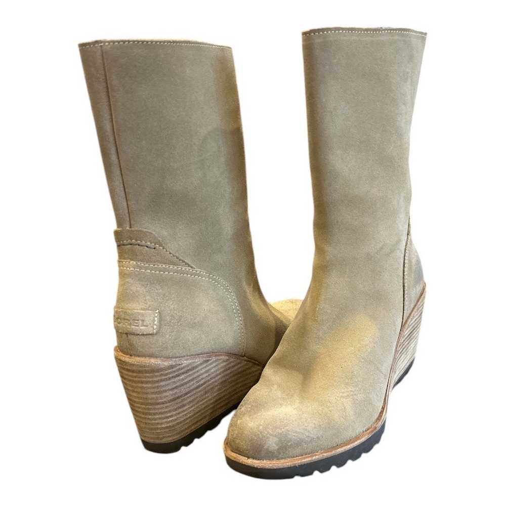 Sorel After Hours Mid Boot Beach Tan Waterproof
S… - image 1