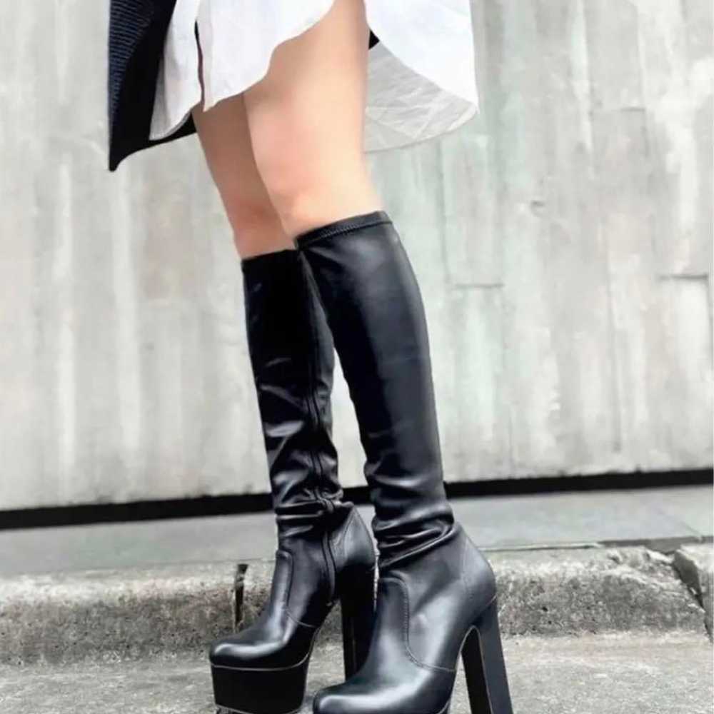 R&E Wide Heel Stretch Long Boots - image 1