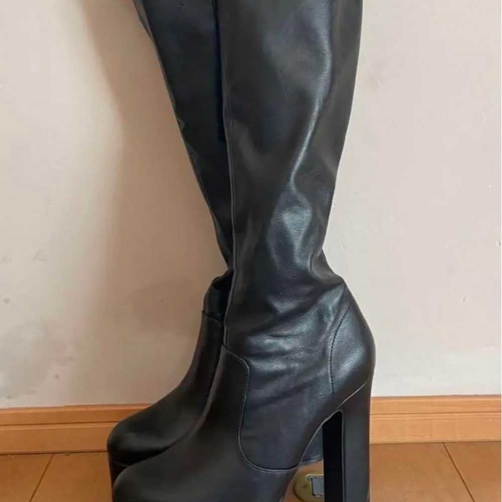 R&E Wide Heel Stretch Long Boots - image 3