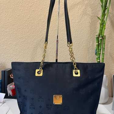 MCM Vintage Zippered Tote