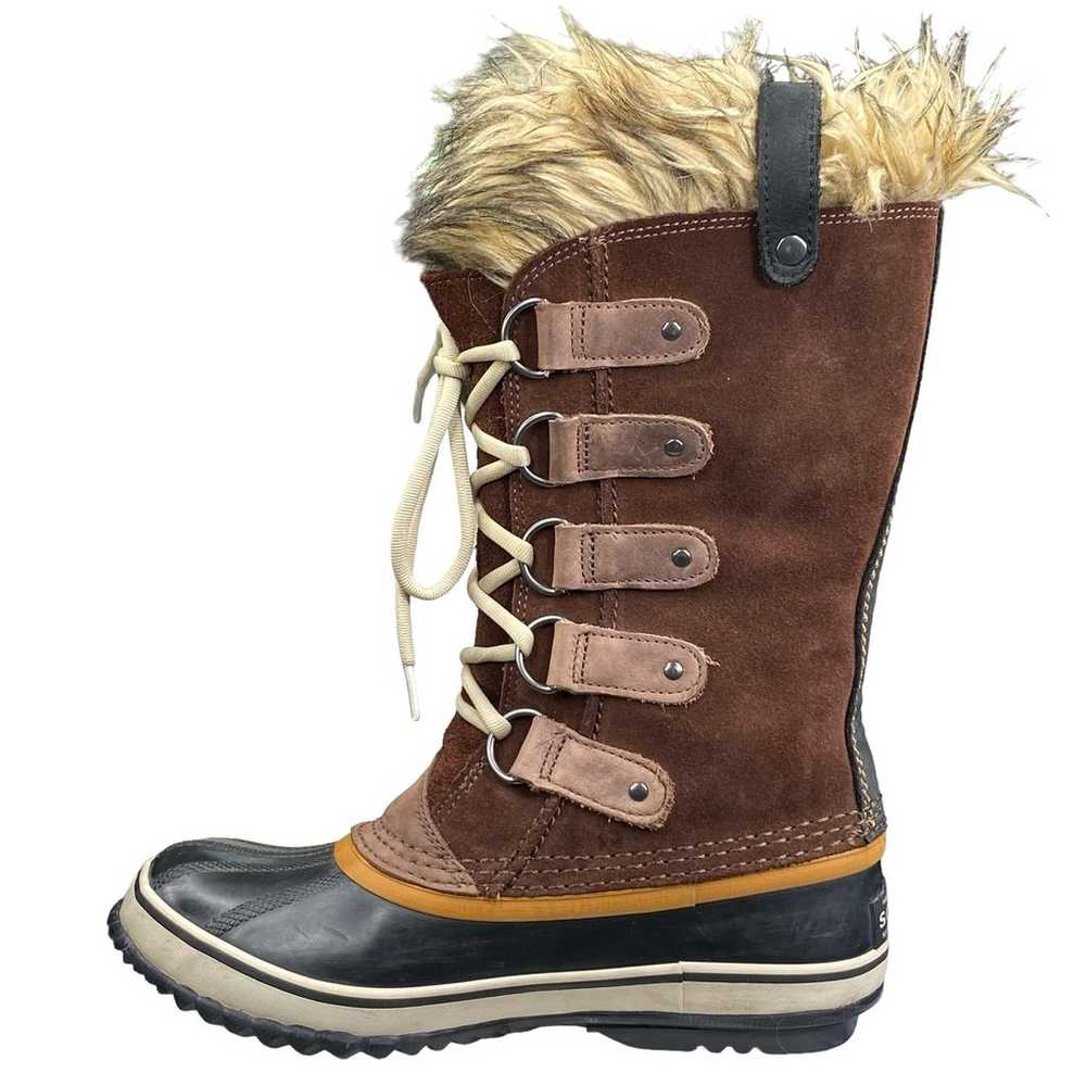 Sorel Women’s Joan Of Arctic Brown Winter Boots S… - image 2