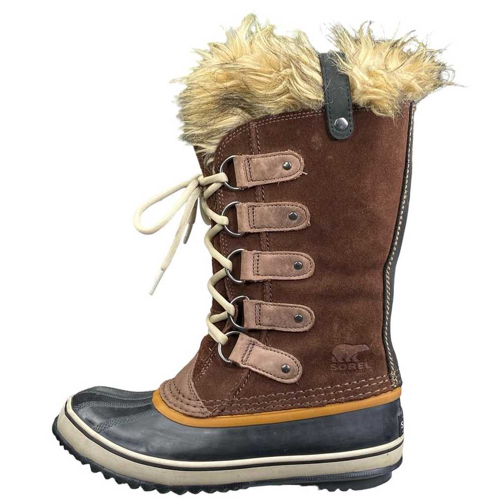 Sorel Women’s Joan Of Arctic Brown Winter Boots S… - image 3