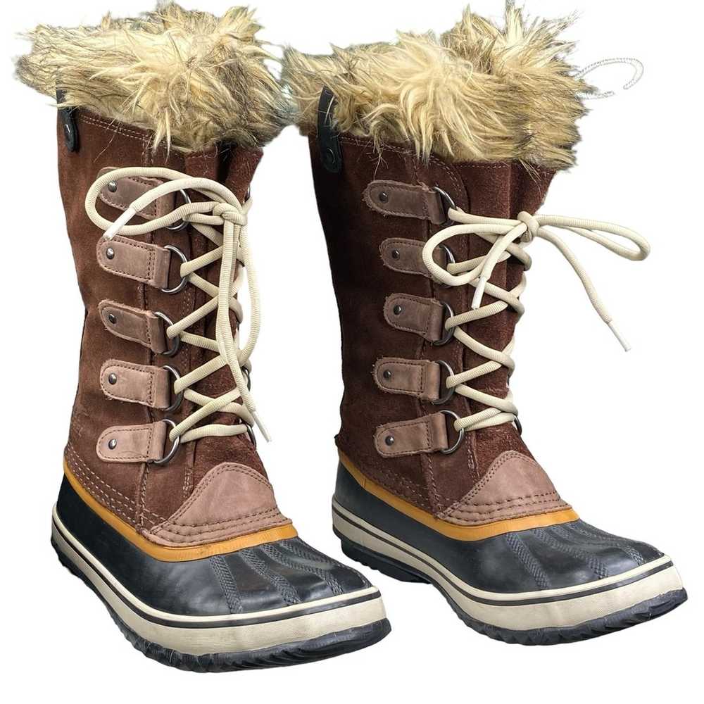 Sorel Women’s Joan Of Arctic Brown Winter Boots S… - image 5