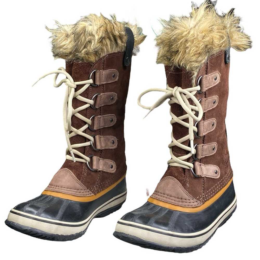 Sorel Women’s Joan Of Arctic Brown Winter Boots S… - image 6